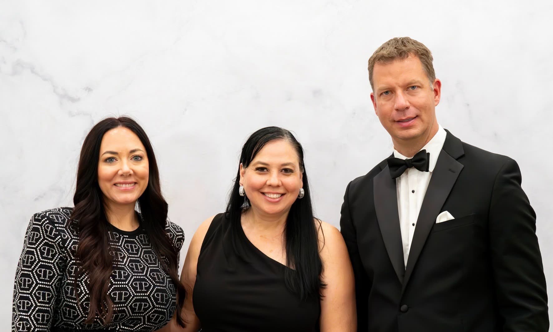 Bonnie Laslo with JT Foxx & Francie Baldwin