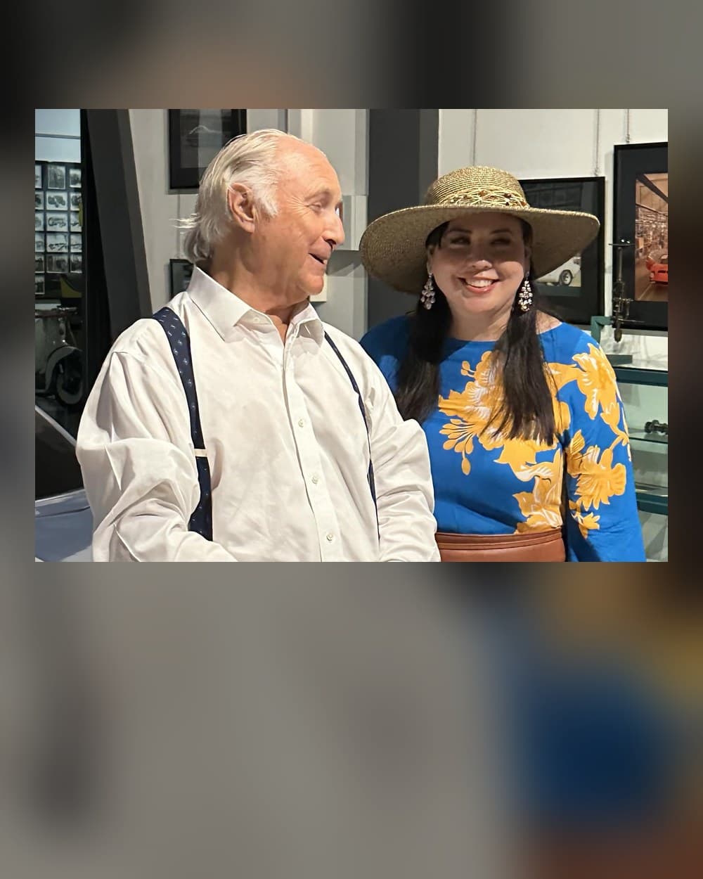 Bonnie Laslo with Tonino Lamborghini
